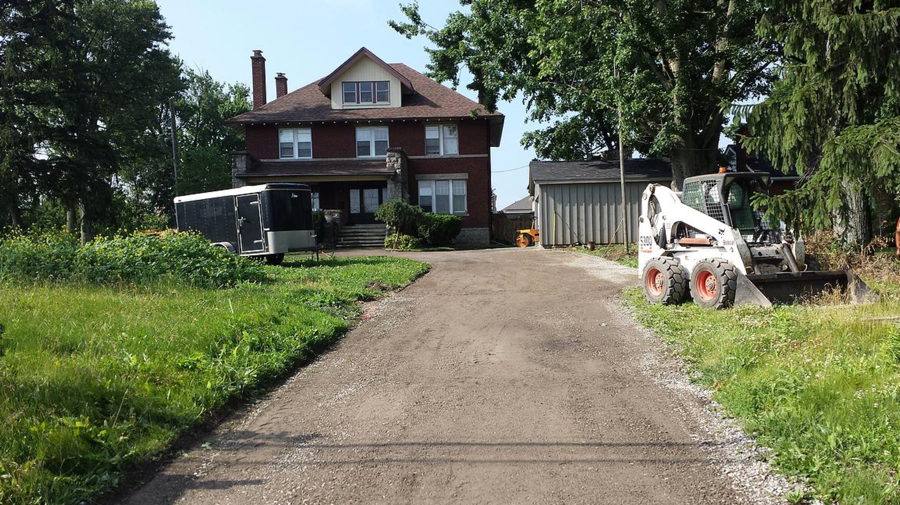 Driveway Paving Before